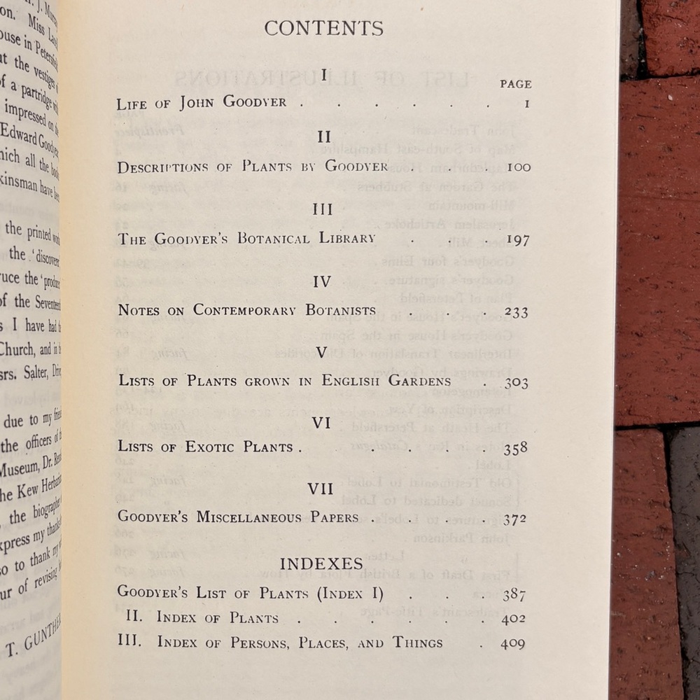 1971 Early British Botanists and Their Gardens Goodyer Tradescant Gardencore - Picture 8 of 12
